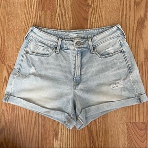 High waisted shorts